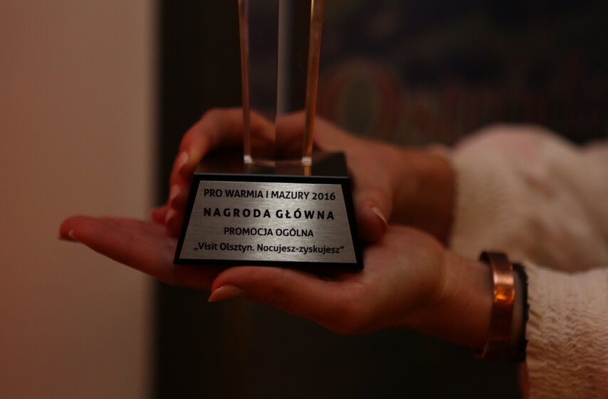 Laureaci konkursu „PRO Warmia i Mazury 2016” na najlepsze projekty promocji gospodarczej.